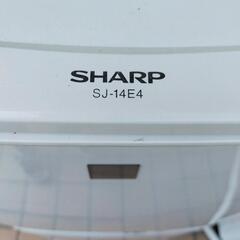 SHARP ノンフロン冷蔵庫 SJ-14E4-KW 