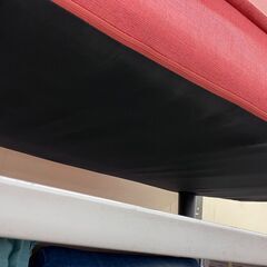 未使用品?リクライニングソファ タマリビング ?2人掛けソファ 赤 