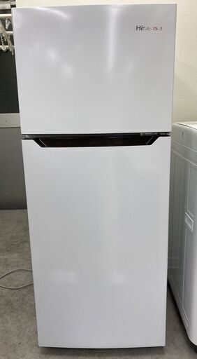 【REGASTOCK川崎店】Hisense ハイセンス 120L ノンフロン冷凍冷蔵庫 HR-B12C 2020年製