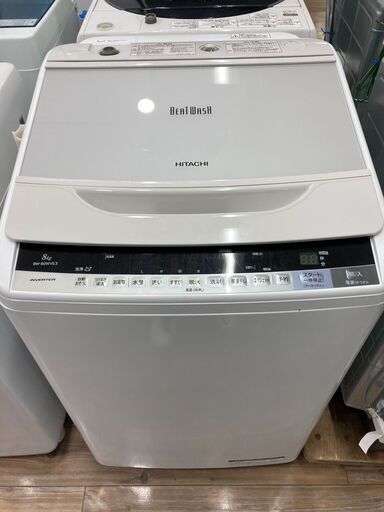 【保証付き】HITACHIの全自動洗濯機が入荷しました。