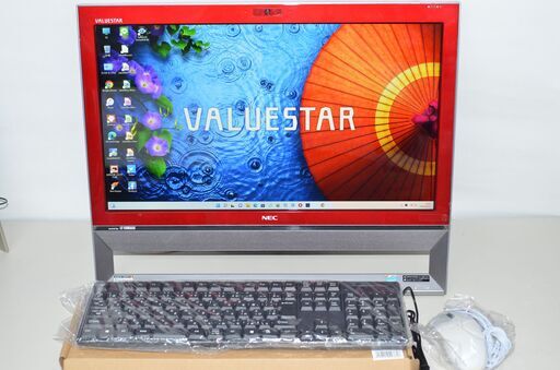 中古良品一体型パソコン Windows11+office NEC VS370/S Celeron-2957U/HDD1TB/メモリ8GB/21.5インチ/カメラ/Web無線/DVDマルチ/テレビ機能