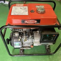 三菱エンジン発電機 FD250 2.4KVA 60Hz 実働美品