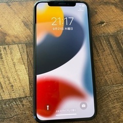 手渡しのみ　iPhone X 256GB スペースグレー