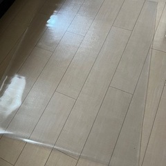 【決まりました】床を保護するチェアマット☆透明☆120×90cm
