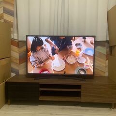 お譲り決定】LG スマートテレビ43インチ（テレビ台付き）