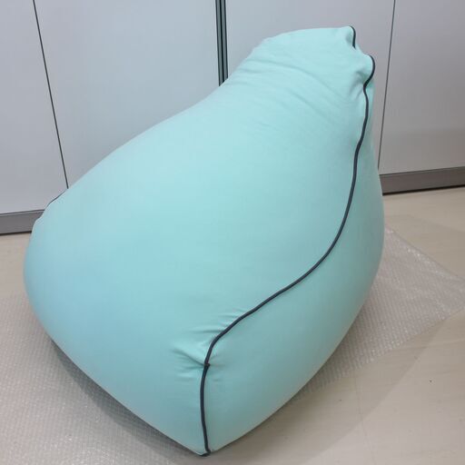 S157)【美品/参考4万】Yogibo Lounger Premium/ヨギボー ラウンジャー プレミアム ミント ビーズソファ 1人用 ビーズクッション