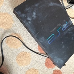 PS2本体とコントローラー2つセット