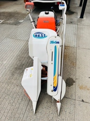 【最終値下げ】クボタ バインダー RE35 1条刈り 結束型動力刈取機
