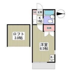 💖初期費用13万円対応💖東武東上線「下板橋」駅徒歩5分●🌟1K管理番号「211161」 - 板橋区