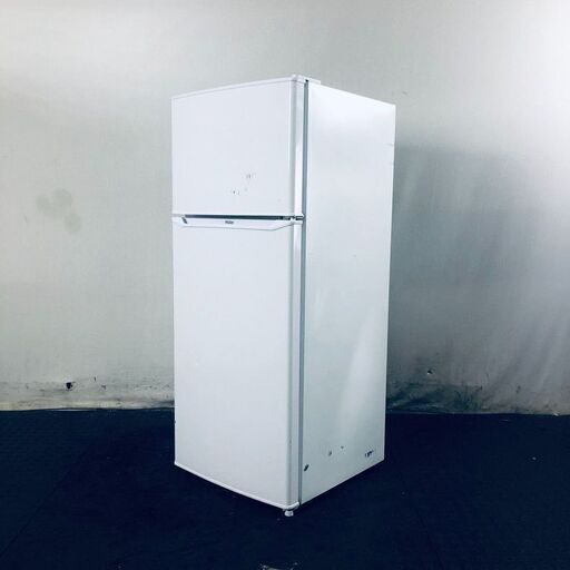 【おすすめ】 一人暮らし 冷蔵庫 Haier ハイアール ID:re10721 中古 【リユース品：状態C】【送料無料】【設置費用無料】  JR-N130A 右開き 直冷式 ホワイト 130L 2ドア 2020年製 冷蔵庫