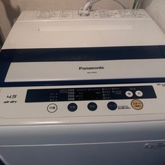 【10/13に引き取れる方限定】Panasonic洗濯機 201...