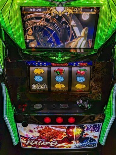 【パチスロ実機】御伽屋ハンゾウ・初代恐怖新聞