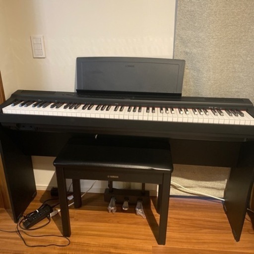 【2019年購入】YAMAHA 電子ピアノ　P125
