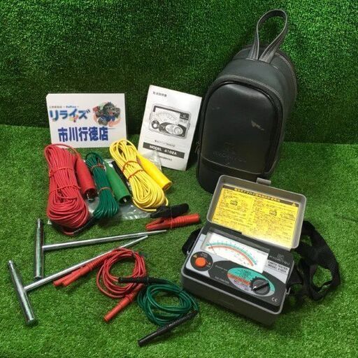 KYORITSU 4102A アースハイテスタ―【市川行徳店】【店頭取引限定】【中古】管理番号：ITY041XYX9X4