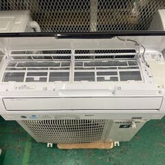 K04533　シャープ　2019年製　中古エアコン　主に6畳用　冷房能力　2.2KW ／ 暖房能力　2.5KW