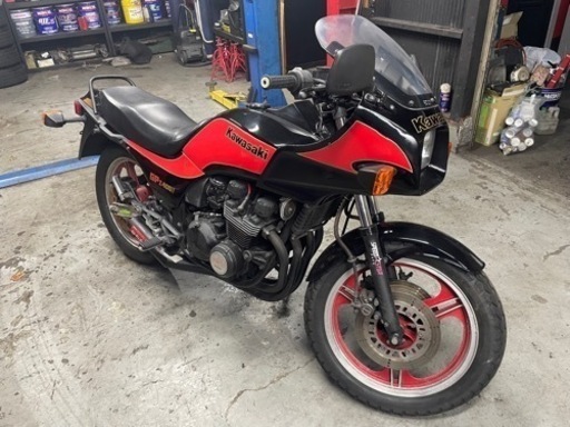 国内物 S59 カワサキ GPZ400 書類あり セル始動