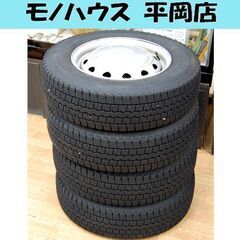 【商談中】冬タイヤ4本セット 165R14 6PR LT 202...