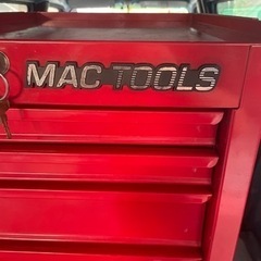 中古 マックツール ７段式 キャビネット 鍵付き MAC  工具箱