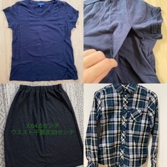 レディース服　Tシャツ　シャツ　スカート