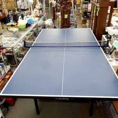 X-TEAM SPORTS 卓球台 国際規格サイズ セパレート式 （ラケット×4 ネット 球 セット) 折りたたみ収納可能 西岡店