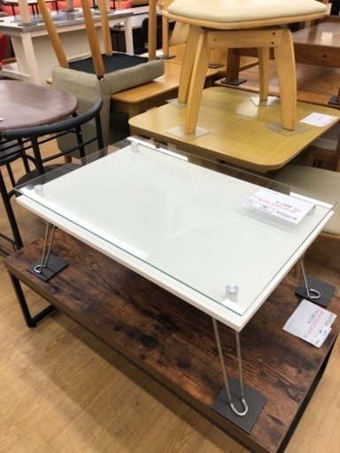 ☆ジモティ割あり☆ ダイニングセット 茶 H69.6×D75.2×W119.8 