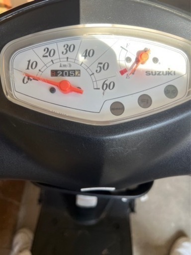 Suzuki アドレスV50 (黒.実動車.セル.キック1発.鍵、書類○) 原付