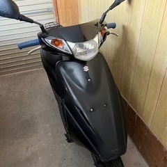 Suzuki アドレスV50 (黒.実動車.セル.キック1発.鍵...