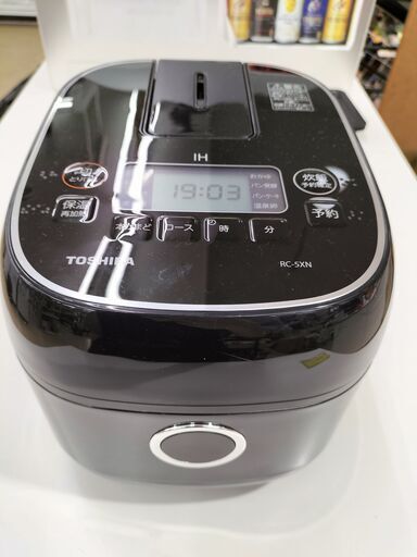 TOSHIBA　IH炊飯器　RCーSXN　2022年製　IK-330