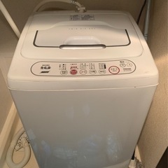 洗濯機　TOSHIBA AW-50GA(W)