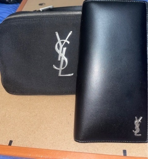 SAINT LAURENT PARIS 長財布、バッグ、コインケース　3点セット