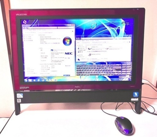 取引成立】NEC VALUESTAR VN470/Gモニタ一体型PC 古い機種ですが 取引成立】NEC VALUESTAR VN470/Gモニタ一体型PC 古い機種ですが