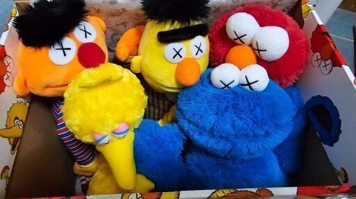 セサミストリート×KAWS
