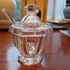 【値下げしました】バカラ　シュガーポット　未使用品　定価約５万　