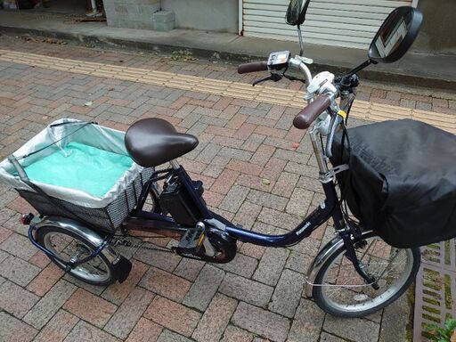 値下げしました。パナソニック2020年製　電動アシスト三輪自転車ビビライフ売ります 値下げしました。パナソニック2020年製 電動アシスト三輪自転車