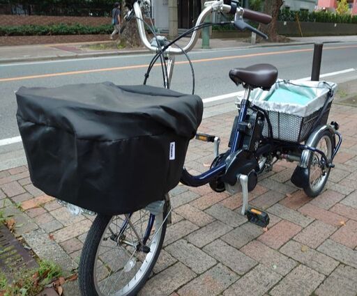 値下げしました。パナソニック2020年製　電動アシスト三輪自転車ビビライフ売ります