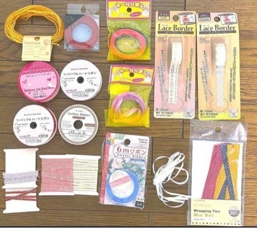 最終お値下げ！　ハンドメイド素材　材料　リボンまとめ売り 16点セット