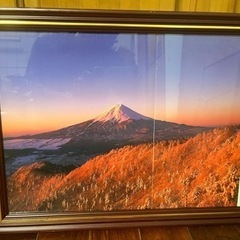 【ネット決済・配送可】富士山の写真