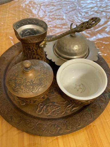 トルコのコーヒーセット