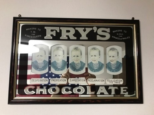 アメリカン雑貨　パブミラー　FRY'sCHOCORATE