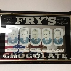 アメリカン雑貨　パブミラー　FRY'sCHOCORATE