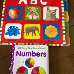 ABCと数字の英語絵本