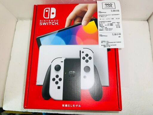 【未開封未使用】☆ニンテンドースイッチ★有機ELモデル☆Nintendo Switch★ホワイト☆本体★保証書付き☆レシート付き★購入日2023年9月22日