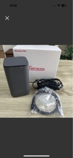 ドコモ　docomo home5G ルーター　HR01 ダークグレー