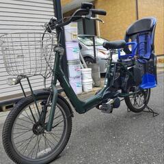 電動アシスト自転車 パナソニック ギュットアニーズ マットグリーン 20