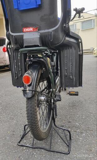 電動アシスト自転車　パナソニック　ギュットアニーズ　マットグリーン　20インチ　バッテリー13.2Ah 充電器付き