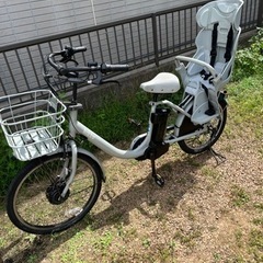 【ネット決済・配送可】電動自転車　子供乗せ　ブリヂストン　bikke
