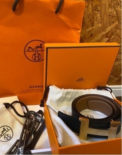 本日限定価格本日で解除　3万円【HERMES】エルメス　リバーシブルベルト