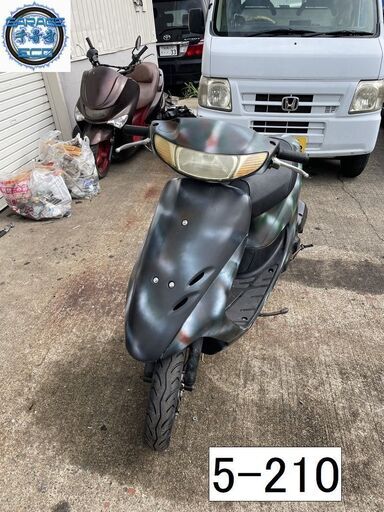 お取引頂きました。初期不良対応車両です♪　愛知県公安委員会登録業者(オートバイ商)☆GARAGE-ECO千音寺☆軽整備＆点検済み☆ライブディオAF34　5-210名古屋市中川区より!!