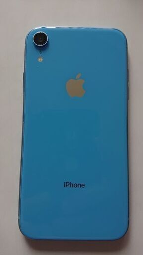 美品おまけ多数】ドコモiPhoneXR ブルー 128GB SIMロック解除済