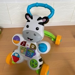 Fisher price 手押し車　しまうま